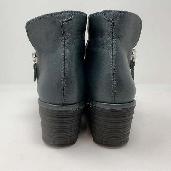 Fly London Yoxi Leather Wedge Ankle Boot - Picture 6 of 9